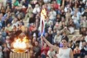 ΤΕΛΕΤΗ ΠΑΡΑΔΟΣΗΣ ΟΛΥΜΠΙΑΚΗΣ ΦΛΟΓΑΣ ΡΩΣΙΚΗ