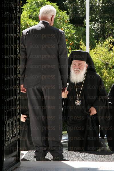 ΣΥΝΑΝΤΗΣΗ-ΑΡΧΙΕΠΙΣΚΟΠΟΥ-ΙΕΡΩΝΥΜΟΥ-ΥΠΗΡΕΣΙΑΚΟ-ΠΡΩΘΥΠΟΥΡΓΟ